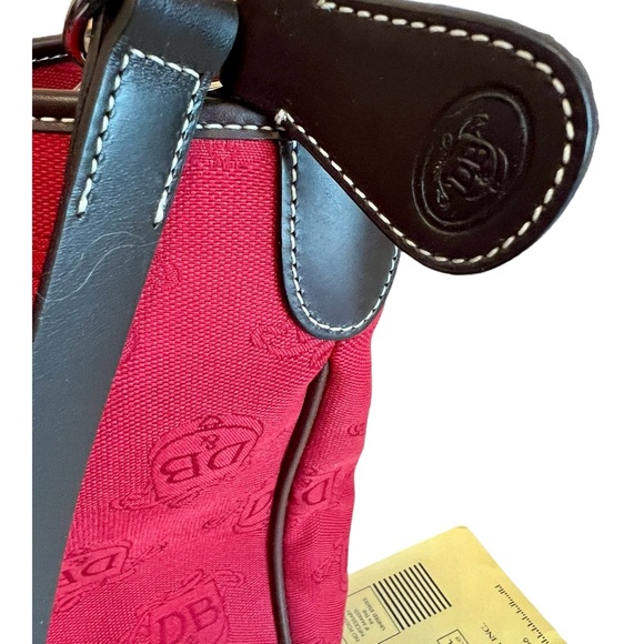 ‼️SOLD‼️ Dooney & Bourke Red and Brown Double Handles Strap & Accessories - Picture 5 of 16